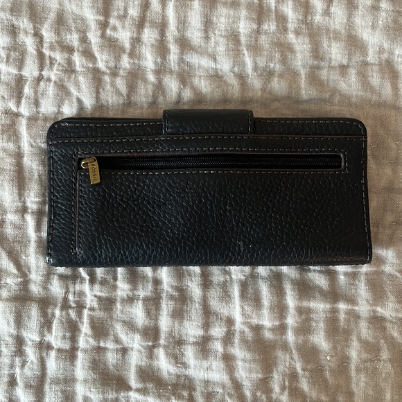 Black fossil wallet in very good condition - Picture 3 of 3